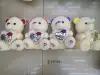 The 25-centimeter heart-shaped bear in Yiwu Small Commodities City can be mixed in color details Picture
